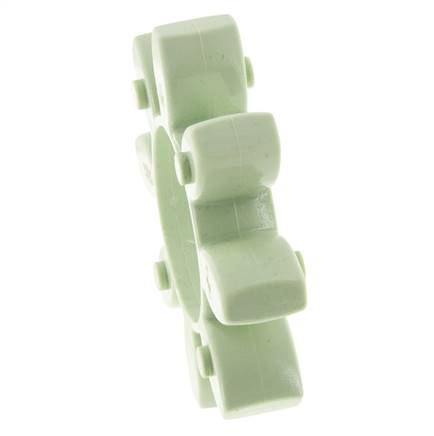 Couronne dentée pour accouplement à crabots ROTEX taille 48 64 Shore D verte - KTR