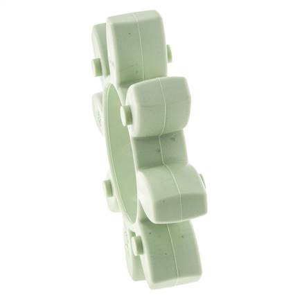 Couronne dentée pour accouplement à crabots ROTEX taille 55 64 Shore D verte - KTR