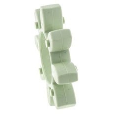 Couronne dentée pour accouplement à crabots ROTEX taille 55 64 Shore D verte - KTR