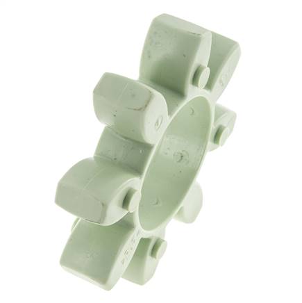 Couronne dentée pour accouplement à crabots ROTEX taille 65 64 Shore D verte - KTR