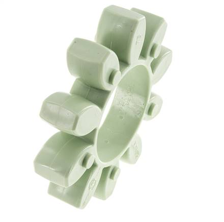 Couronne dentée pour accouplement à crabots ROTEX taille 75 64 Shore D verte - KTR