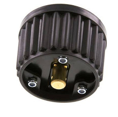 Pressure Gauge 80mm 0 - 25 Bar 15.9 mm Sockets