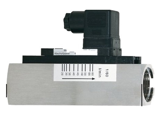 Contrôleur de débit à section variable pour huile 35-110 l/min 300 bar G1'' en acier inoxydable