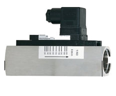 Contrôleur de débit à section variable pour huile 35-110 l/min 300 bar G1'' en acier inoxydable