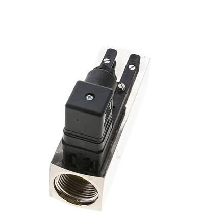 Contrôleur de débit à section variable pour huile 35-110 l/min 250 bar G1'' en laiton