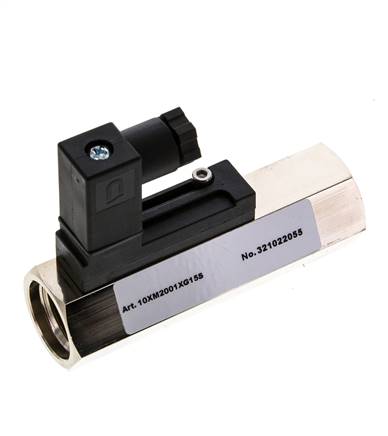 Contrôleur de débit à section variable pour eau 0.4-1.8 l/min 300 bar G1/2'' en laiton
