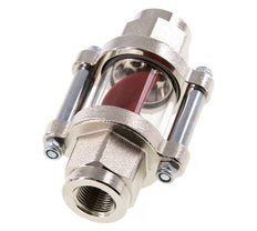G3/8'' indicateur de débit en laiton à roue à ailettes 1.1-5.5 l/min 25 bar