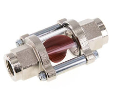 G3/8'' indicateur de débit en laiton à roue à ailettes 1.1-5.5 l/min 25 bar