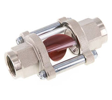 G1/2'' indicateur de débit en laiton à roue à ailettes 1.3-6.3 l/min 25 bar
