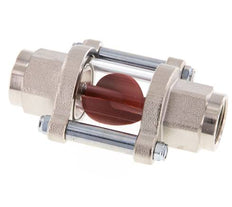 G1/2'' indicateur de débit en laiton à roue à ailettes 1.3-6.3 l/min 25 bar