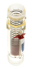 Débitmètre à section variable G1'' en plastique pour eau 5-35 l/min