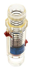 Débitmètre à section variable G1'' en plastique pour eau 5-35 l/min