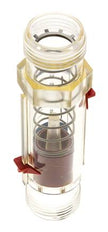 Débitmètre à section variable G1'' en plastique pour eau 5-50 l/min
