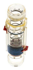 Débitmètre à section variable G1'' en plastique pour eau 10-80 l/min