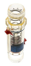 Débitmètre à section variable G1'' en plastique pour eau 10-80 l/min