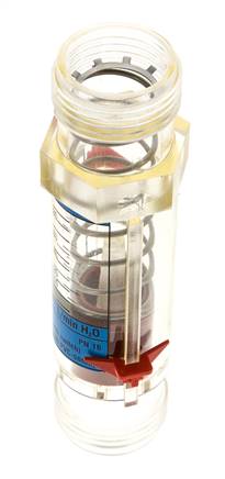 Débitmètre à section variable G1'' en plastique pour eau 20-100 l/min