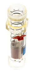 Débitmètre à section variable G1'' en plastique pour eau 20-100 l/min