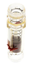 Débitmètre à section variable G1'' en plastique pour huile 100 cSt 1-18 l/min