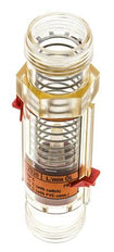 Débitmètre à section variable G1'' en plastique pour huile 100 cSt 2-30 l/min
