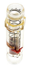 Débitmètre à section variable G1'' en plastique pour huile 100 cSt 10-75 l/min