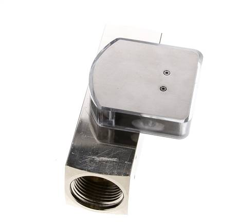 Débitmètre à section variable G1'' en laiton pour huile 0.1-0.8 l/min 250 bar