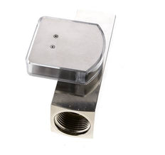 Débitmètre à section variable G1'' en laiton pour huile 0.1-0.8 l/min 250 bar