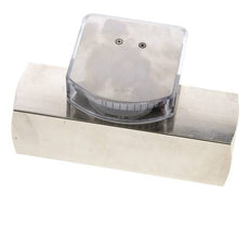 Débitmètre à section variable G1'' en laiton pour huile 0.5-1.5 l/min 250 bar