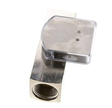 Débitmètre à section variable G1'' en laiton pour huile 0.5-1.5 l/min 250 bar