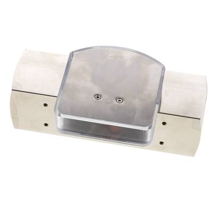 Débitmètre à section variable G1'' en laiton pour huile 0.5-1.5 l/min 250 bar