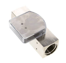 Débitmètre à section variable G1'' en laiton pour huile 0.5-1.5 l/min 250 bar
