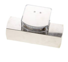 Débitmètre à section variable G1'' en laiton pour huile 1-4 l/min 250 bar