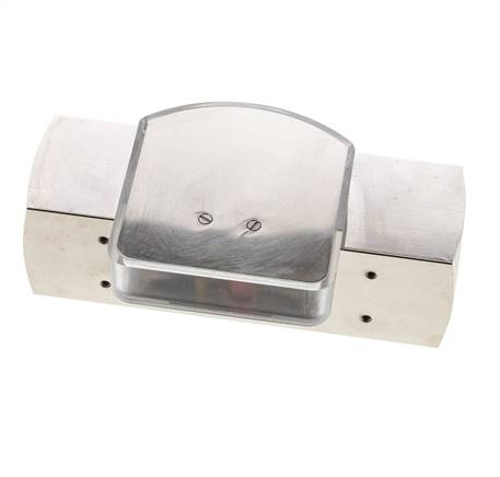 Débitmètre à section variable G1'' en laiton pour huile 2-8 l/min 250 bar