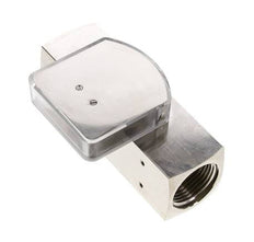 Débitmètre à section variable G1'' en laiton pour huile 2-8 l/min 250 bar