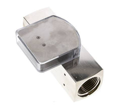 Débitmètre à section variable G1'' en laiton pour huile 3-10 l/min 250 bar