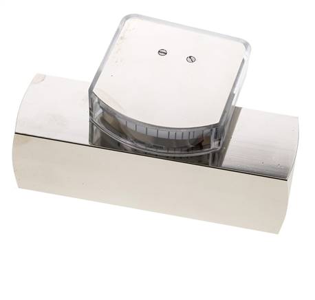 Débitmètre à section variable G1'' en laiton pour huile 5-15 l/min 250 bar