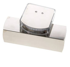 Débitmètre à section variable G1'' en laiton pour huile 5-15 l/min 250 bar