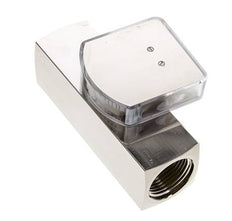 Débitmètre à section variable G1'' en laiton pour huile 5-15 l/min 250 bar