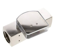 Débitmètre à section variable G1'' en laiton pour huile 5-15 l/min 250 bar