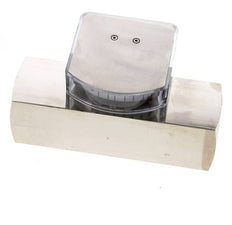 Débitmètre à section variable G1'' en laiton pour huile 10-30 l/min 250 bar