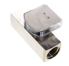 Débitmètre à section variable G1'' en laiton pour huile 10-30 l/min 250 bar