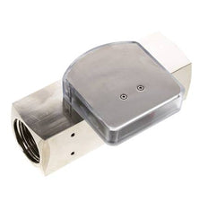 Débitmètre à section variable G1'' en laiton pour huile 10-30 l/min 250 bar