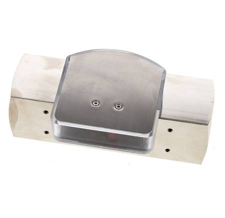 Débitmètre à section variable G1'' en laiton pour huile 10-30 l/min 250 bar