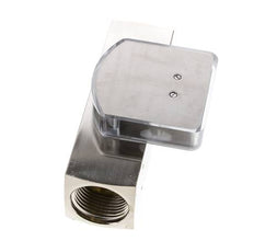 Débitmètre à section variable G1'' en laiton pour huile 15-45 l/min 250 bar