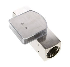 Débitmètre à section variable G1'' en laiton pour huile 15-45 l/min 250 bar