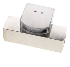 Débitmètre à section variable G1'' en laiton pour huile 20-60 l/min 250 bar