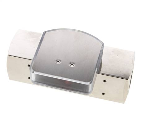 Débitmètre à section variable G1'' en laiton pour huile 20-60 l/min 250 bar