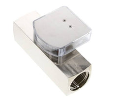 Débitmètre à section variable G1'' en laiton pour huile 30-90 l/min 250 bar