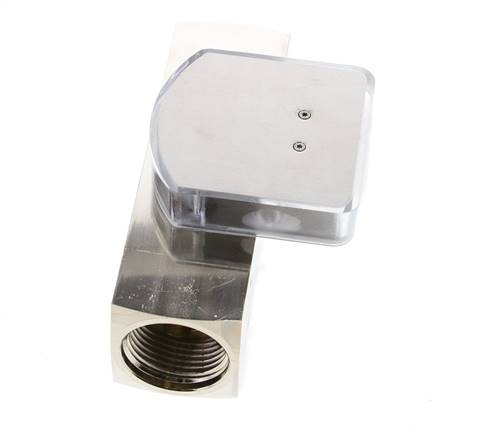 Débitmètre à section variable G1'' en laiton pour huile 30-90 l/min 250 bar