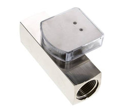 Débitmètre à section variable G1'' en laiton pour huile 35-110 l/min 250 bar