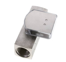 Débitmètre à section variable G1'' en acier inoxydable pour huile 1-4 l/min 300 bar